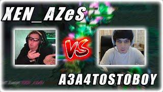 XEN_AZeS VS A3A4TOSTOBOY  Hard GAMES