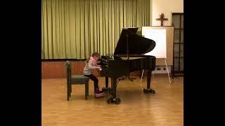 Veronika Zaikina 7 y. o. K. Czerny Etude op. 299 #4