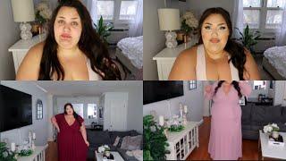 WEDDING GUEST GRWM FULL HAIR MAKEUP AND PLUS SIZE OUTFIT