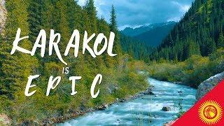 Dungan cold noodles & mountains everywhere - Karakol & Jeti Oguz  KYRGYZSTAN FOOD & TRAVEL VLOG