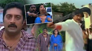 Mohan Babu And Prakash Raj Interesting Scene  Political Rowdy Telugu Movie  Cine Square