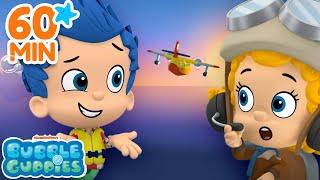 Learn About Trucks Trains Planes & More  60 Minutes  Bubble Guppies