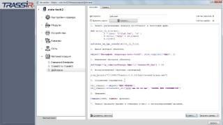 Действия скриптов Python в TRASSIR