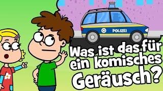   Kinderlied Ratespiel  Was ist das für ein komisches Geräusch? - Hurra Kinderlieder