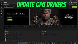 How To Update GPU Drivers with NVIDIA App + GeForce Experience + Manually