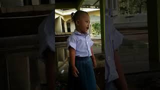 bocil SMA nyanyi tik tik tik bunyi hujan #shorts #mahira #shanum