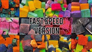Treat For Dyed Gym Chalk Lovers 2x FAST SPEED ASMR Relaxing Video