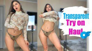 4K Transparent Mesh snd Lace Lingerie Sets TRY ON HAUL