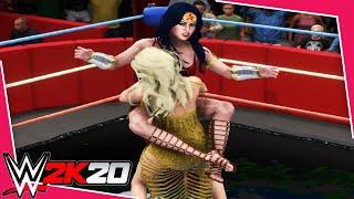 WWE 2K20  WONDER WOMAN V STARLIGHT  Requested Bearhug Formal Wear Match