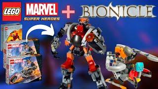 2x LEGO Ghost Rider Mechs = Bionicle EXO-TOA and BOXORs