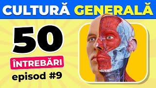 Test de Cultură Generală #9 - Corpul Uman și Medicină 50 de Întrebări