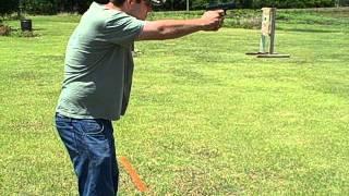 Glock 22 firing