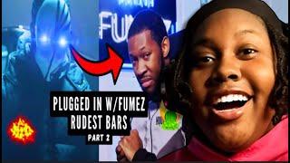 RUDEST UK DRILL PLUGGED IN WITH FUMEZ BARS PART 2  REACTION