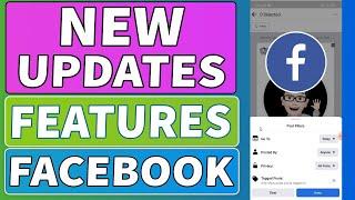 Facebook New Updates Features Watch Icon Dark Mode Groups Menu etc.