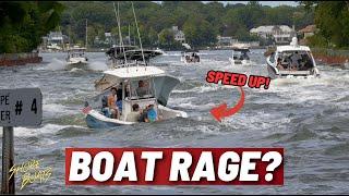 BOAT RAGE IN THE CANAL The Point Pleasant Canal Madness Begins  Memorial Day Weekend