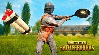 Приколы в PUBG  WDF 82  Сковородка