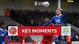 Walsall v Leicester City  Key Moments  Fourth Round  Emirates FA Cup 2022-23