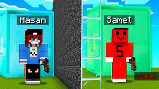 HASANI YAPI KAPIŞMASINDA HİLE İLE TROLLEDİM  - Minecraft