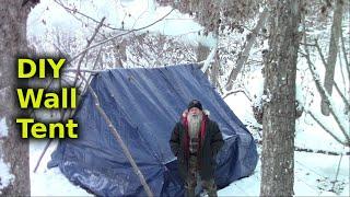 Make A Comfortable Inexpensive Semi Permanent Shelter - Part 2
