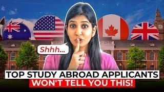 5 SECRETS TO GET ADMISSION IN TOP UNIVERSITIES   HOW TO STUDY ABROAD IN TOP UNIVERSITIES 