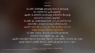 Konjam Neram  Chandramukhi  Vidyasagar  synchronized Tamil lyrics song