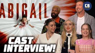 Abigail Cast Talks Their Favorite Flavor Of Blood & MCU Returns  Abigail Cast Interview