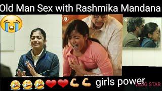 Old Man Sex Rashmika Mandana In Bed Room   Girls Power Attitude Video Girls Angry Video With Sex