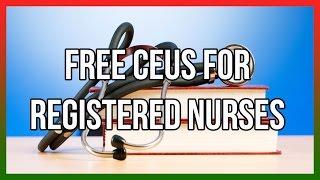 Free CEUS For Registered Nurses