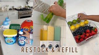 Random Restock  & Refill  TikTok Compilation 2024  Home Organizing  Satisfying Compilation 