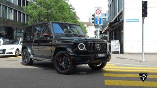 Mercedes-AMG G63 AMG INVASION in Zurich? Exhaust Sounds