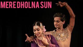 kathak & bharatnatyam fusion  mere dholna sun bhool bhulaiya movie.