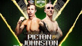 Tristan Picton Vs Brayden Johnston - Destiny Muaythai 23