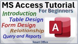 Microsoft Access Basic Tutorial For Beginners
