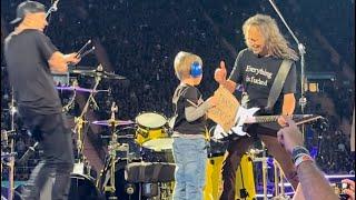 Metallica Lars lets a Kid play the Drums in Munich James ‘I don’t know that song’  26-5-2024