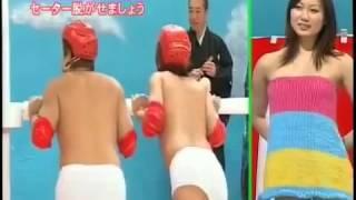 sexy japanese game show  undress girl