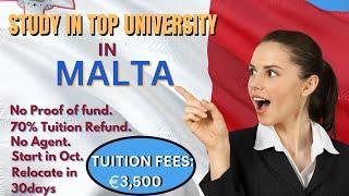 Study in Malta’s Top Cheapest Universities  University of Malta 2024