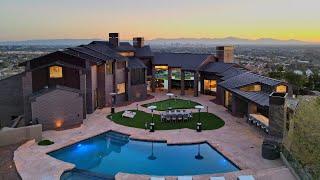 TOUR A $5M Frank Lloyd Wright Inspired Home  Scottsdale Real Estate  Strietzel Brothers Tour