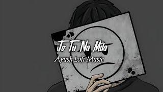 Tu Jo Na Mila Slowed+Reverb- Asim Azhar  Ayush Lofi Music
