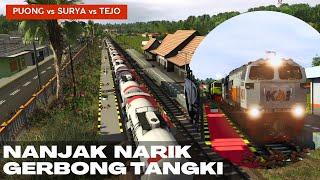 Adu Nanjak dengan Ketel Berat - Trainz Simulator Series