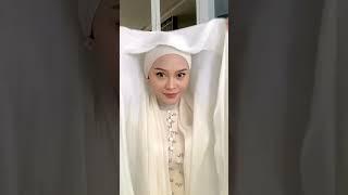 Tutorial Hijab Pashmina Shimmer #hijab #tutorialhijabsimple #pashminashimmer #shorts