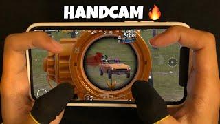 HANDCAM - Aggressive Gameplay 4 Fingers + Gyroscope  PUBG Mobile