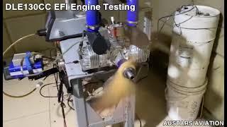 DLE130cc EFI UAV Engine Testing