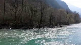 Абхазия горная река Бзыбь