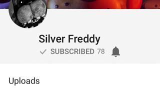 Shoutout to Silver Freddy Thanks For 50 Subs And more announcements