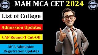 MAH MCA CET 2024 CAP Round Dates Admission Process Dates Admission Portal Update New Update