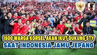 WOW 1500 WARGA KOREA SELATAN AKAN IKUT DUKUNG SHIN TAE YONG SAAT TIMNAS INDONESIA JUMPA JEPANG