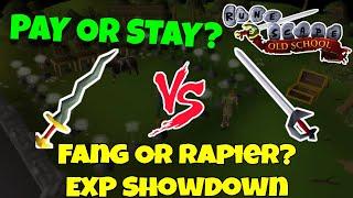 Pay or Stay #45  Osmumtens Fang vs Ghrazi Rapier  OSRS NMZ