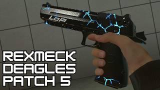 The First Gun Pack for Patch 5 Rexmecks Deagles  Bonelab Mods