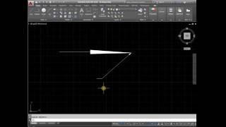 As in AutoCAD to make arrow