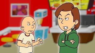 Classic Caillou misbehaves at Wendysgrounded